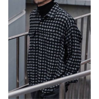 コモリ(COMOLI)の【美品】HEUGN Bobby Check size3 廃盤(シャツ)