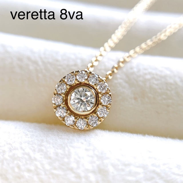 veretta 8va - ヴェレッタオッターヴァ　ダイヤモンド　ネックレス　K18
