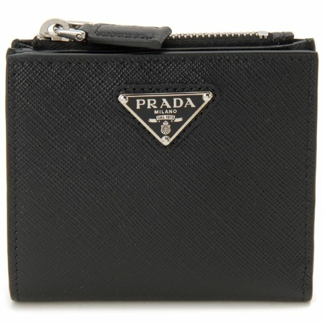 PRADAメーカー型番プラダ PRADA 二つ折 財布 2ML049 NERO