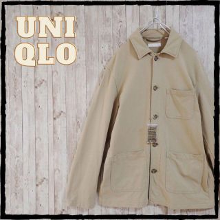 ユニクロ(UNIQLO)の美品 未使用 未着用 ユニクロ ワークジャケット 春物 カバーオール L(カバーオール)