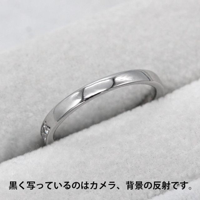 4℃ ハーフエタニティ ダイヤモンド リング Pt950 プラチナ A00612