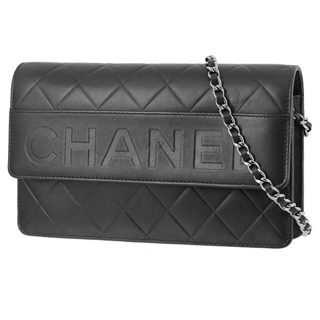 CHANEL(シャネル)のシャネル チェーンウォレット ショルダーバッグ マトラッセ 美品 ロゴ 4188 レディースのバッグ(ショルダーバッグ)の商品写真