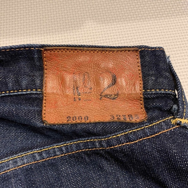 EVISU - 訳有り EVISUジーンズ デニムパンツ 黒大黒ペイント W32の通販