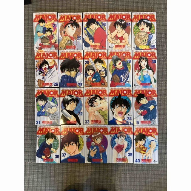 メジャー　全巻セット＋メジャー2(1〜4、6、7巻) エンタメ/ホビーの漫画(全巻セット)の商品写真