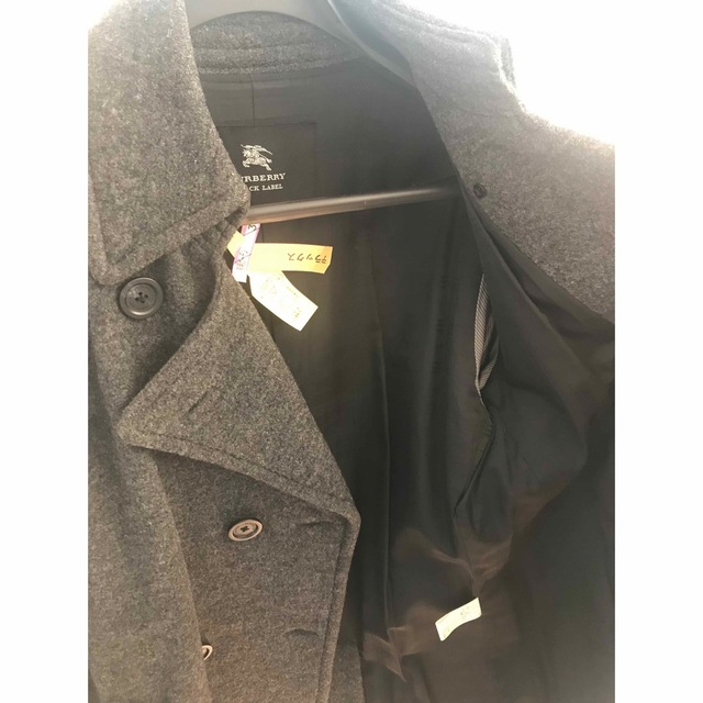 BURBERRY BLACK LABEL(バーバリーブラックレーベル)のBurberry Black Label  コート　メンズ メンズのジャケット/アウター(ピーコート)の商品写真