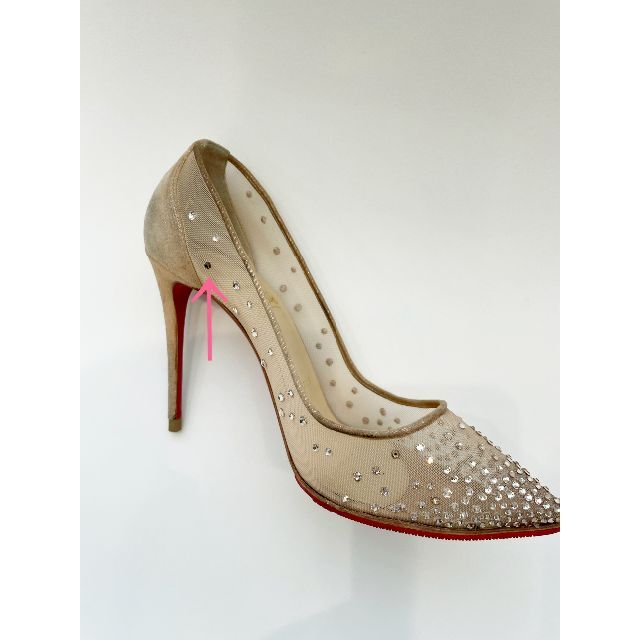 Christian Louboutin(クリスチャンルブタン)の【少々汚れあり】Christian Louboutin＊サイズ35 1/2 レディースの靴/シューズ(ハイヒール/パンプス)の商品写真