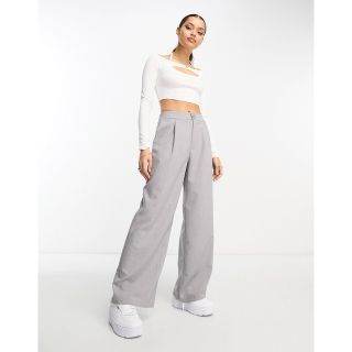 エイソス(asos)のASOS日本未入荷！新作グレー楽ちんパンツ(カジュアルパンツ)