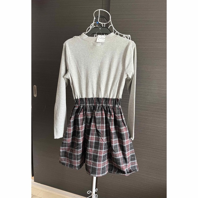 女の子　ドッキングワンピース♡2点セット キッズ/ベビー/マタニティのキッズ服女の子用(90cm~)(ワンピース)の商品写真