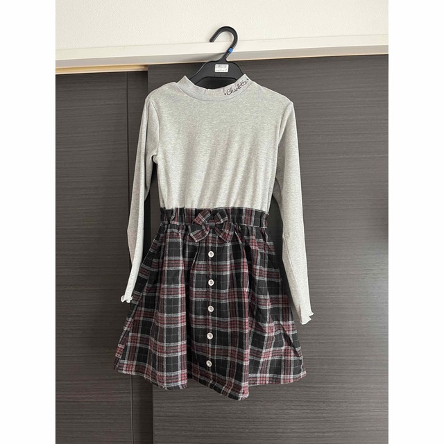 女の子　ドッキングワンピース♡2点セット キッズ/ベビー/マタニティのキッズ服女の子用(90cm~)(ワンピース)の商品写真