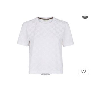 FENDI Tシャツ レディース　ロゴtシャツ xxs