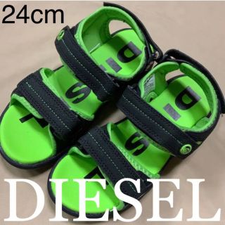 ディーゼル(DIESEL)の爽やかなデザインDIESEL　サンダル　S-ANDAL YO　グリーン　24cm(サンダル)