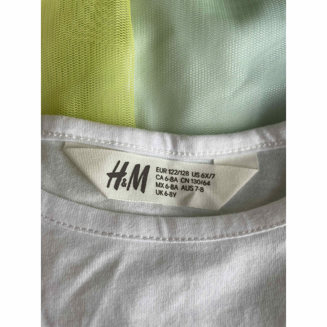 H&H(エイチアンドエイチ)の★美品★ H&M ワンピース　120〜130cm キッズ/ベビー/マタニティのキッズ服女の子用(90cm~)(ワンピース)の商品写真