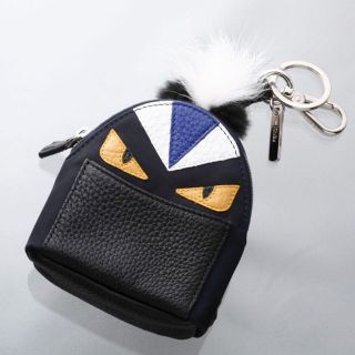 フェンディ(FENDI)のK3332M 美品 フェンディ モンスター バッグパック型 チャーム キーリング(チャーム)