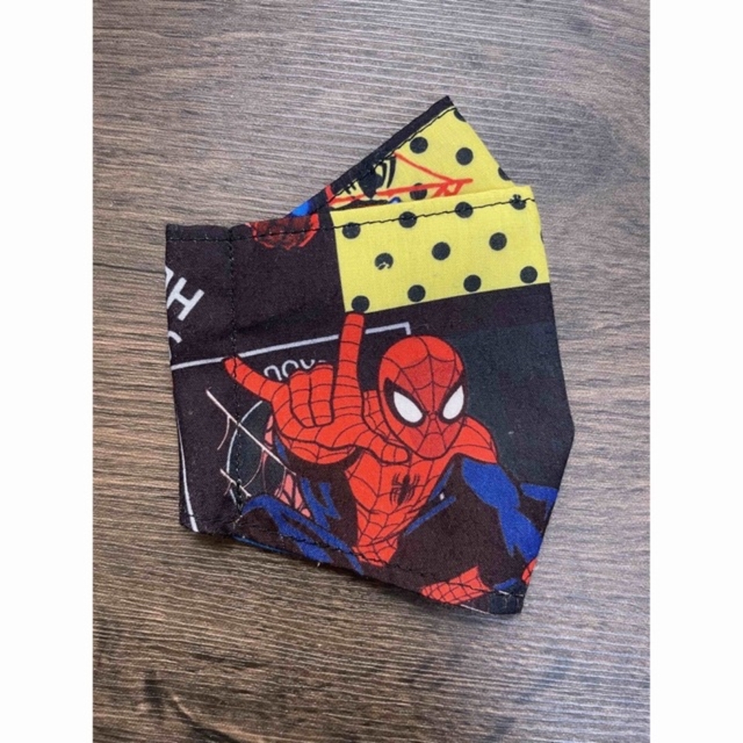 ⭐︎専用ページ⭐︎ハンドメイド　子供用マスク　スパイダーマン　No.6 ハンドメイドのキッズ/ベビー(外出用品)の商品写真