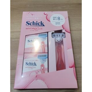 シック(Schick)のシックハイドロ シルク　本体(刃付き)+8替刃コ　◎新品未使用◎(その他)