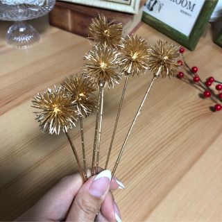 造花　和装髪飾り　ハンドメイド(和装小物)