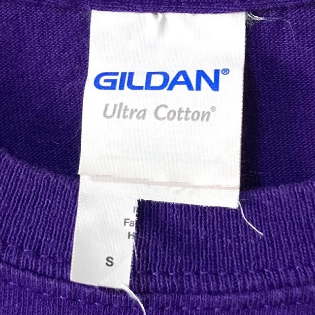 GILDAN(ギルタン)の【GILDAN/ギルダン】両面プリント Tシャツ S パープル メンズのトップス(Tシャツ/カットソー(半袖/袖なし))の商品写真