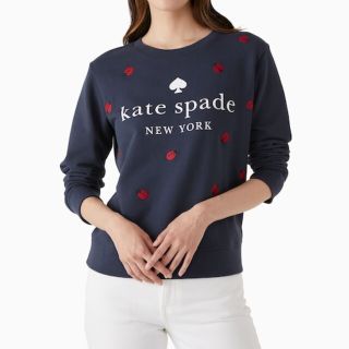 ケイトスペードニューヨーク(kate spade new york)の新品　ケイトスペードニューヨーク　スウェット　てんとう虫(トレーナー/スウェット)