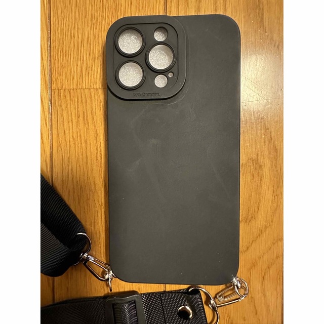 カカ 様 専用 iPhone14ProMax ケースショルダーBLACKマット黒の通販 by