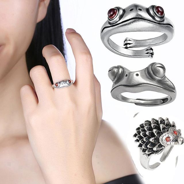 【F21】【大人気】カエル 指輪 蛙 ② レディースのアクセサリー(リング(指輪))の商品写真
