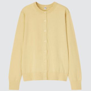 ユニクロ(UNIQLO)のUNIQLO UVカットクルーネックカーディガン(カーディガン)