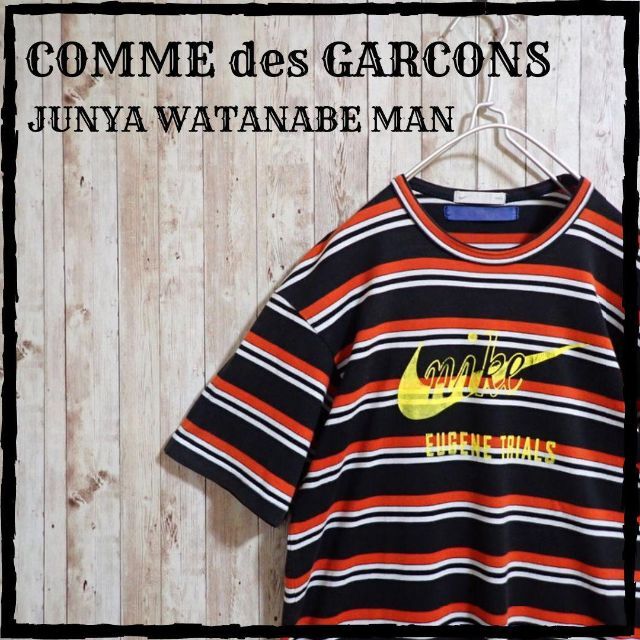 コムデギャルソン × ナイキ コラボ Tシャツ ジュンヤワタナベマン綿100％日本製着丈