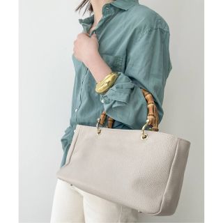 アパルトモンドゥーズィエムクラス(L'Appartement DEUXIEME CLASSE)の未使用アパルトモン別注【MAURIZO TAIUTI】Bamboo Bag  (ハンドバッグ)