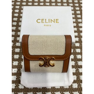 celine - 超美品 Celine セリーヌ 三つ折り財布   ♬ 小銭入れ   カード お薦