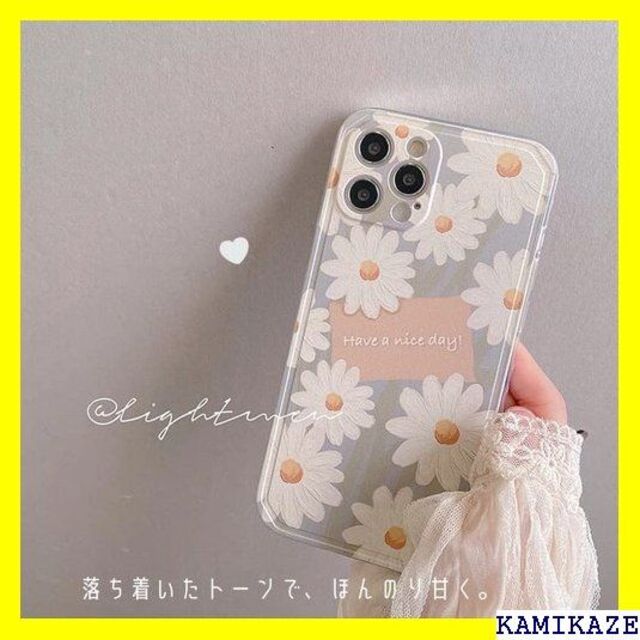 ☆ saymi iPhoneケース 韓国 デザイン 花 花 hone12 399