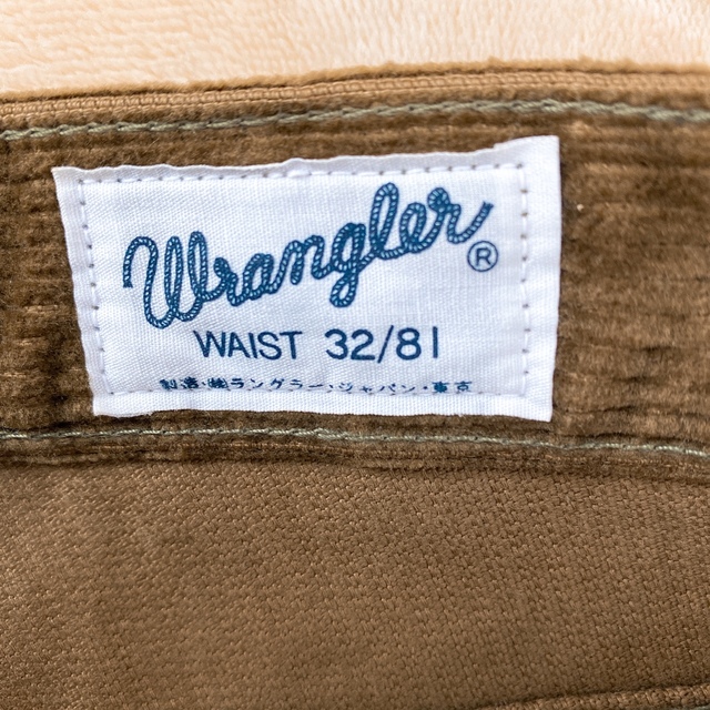 Wrangler(ラングラー)のラングラー　パンツ　ズボン　コーデュロイ　茶色　アースカラー　男女兼用 メンズのパンツ(ワークパンツ/カーゴパンツ)の商品写真