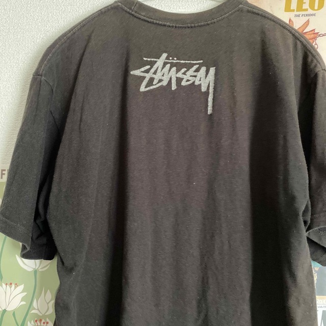 Old stussy tシャツ Mサイズ ROCSTAR コラボ Old stussy tシャツ Mサイズ ROCSTAR コラボ