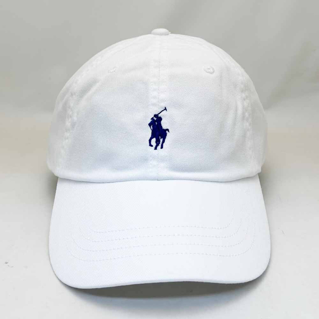 POLO RALPH LAUREN(ポロラルフローレン)の新品 ポロ ラルフローレン メンズキャップ 710548524 ホワイト メンズの帽子(キャップ)の商品写真