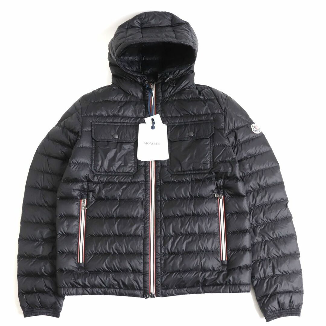 話題の人気 ブラック ライトダウンジャケット WZIP フーデッド