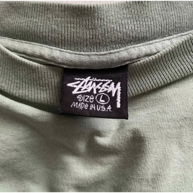 80s後期 Old Stussy tシャツ Lサイズ レア - Tシャツ/カットソー(半袖