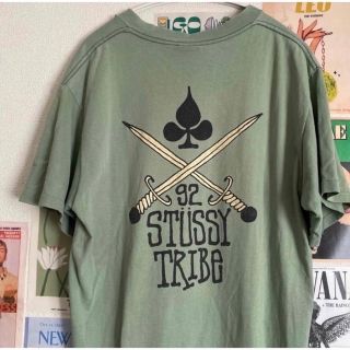 ステューシー(STUSSY)の80s後期 Old Stussy tシャツ Lサイズ レア(Tシャツ/カットソー(半袖/袖なし))