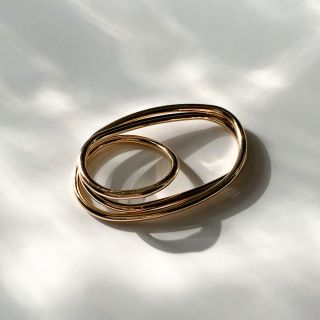 トゥデイフル(TODAYFUL)のDouble finger lap ring No.1024(リング(指輪))