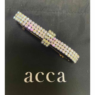 アッカ(acca)のacca バレッタ シルバー系(バレッタ/ヘアクリップ)