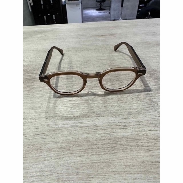 TART OPTICAL Vintage ARNEL 44-24 ブラウン メンズのファッション小物(サングラス/メガネ)の商品写真