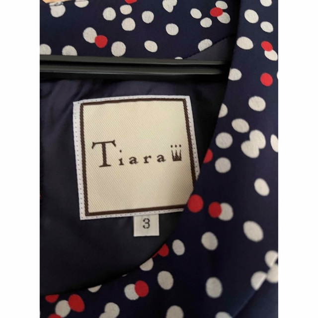 tiara(ティアラ)のTIARA(ティアラ)●ドット柄ワンピース●メルローズ レディースのワンピース(ひざ丈ワンピース)の商品写真