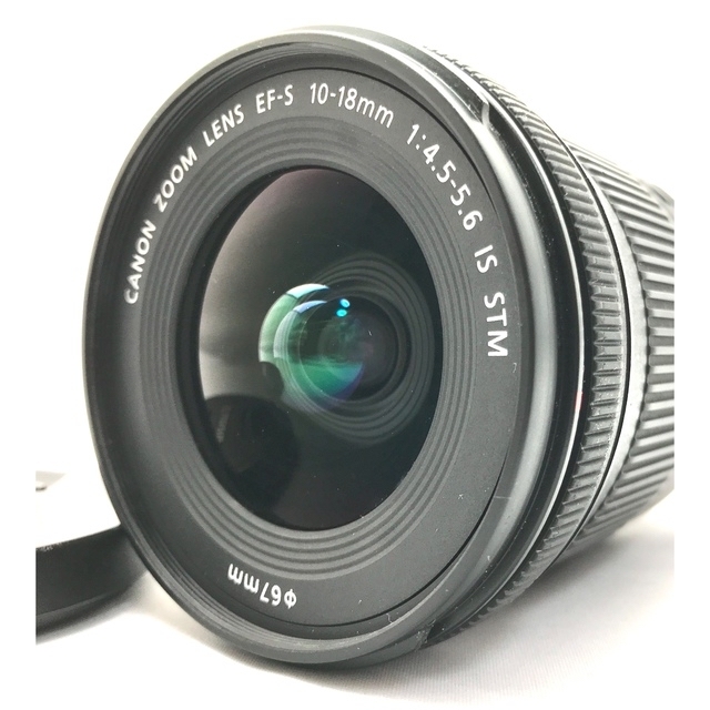 極美品　Canon EF-S 10-18mm F4.5-5.6 IS STM