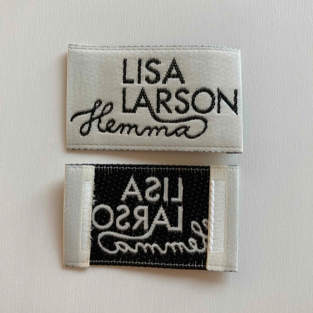 Lisa Larson(リサラーソン)のリサラーソン　タグ　6枚セット ハンドメイドの素材/材料(生地/糸)の商品写真