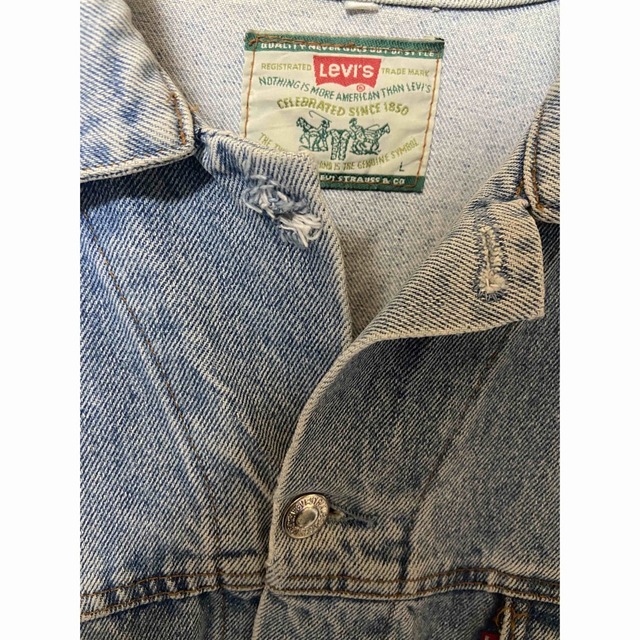 【90s】リーバイス LEVI’S デニムベスト リメイクジャケット