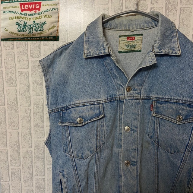 【90s】リーバイス LEVI’S デニムベスト リメイクジャケット