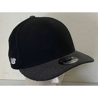 ニューエラー(NEW ERA)のニューエラ/帽子/ニューバランス/574/コラボ/キャップ/別注/ブラック/限定(キャップ)