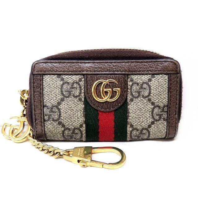 Gucci - グッチ コインケース キーケース □ 523157 オフィディア GG