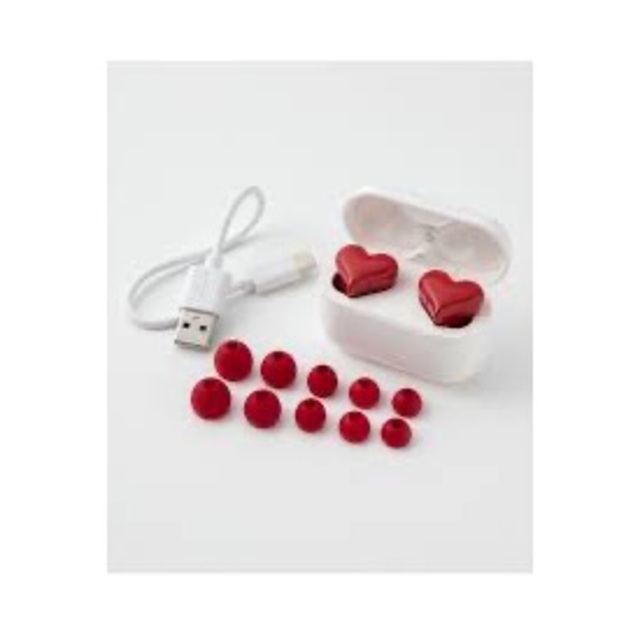 セール新品未使用Heart Buds ハートイヤホン 赤 heartbuds | www セール新品未使用Heart Buds ハートイヤホン 赤 heartbuds | www