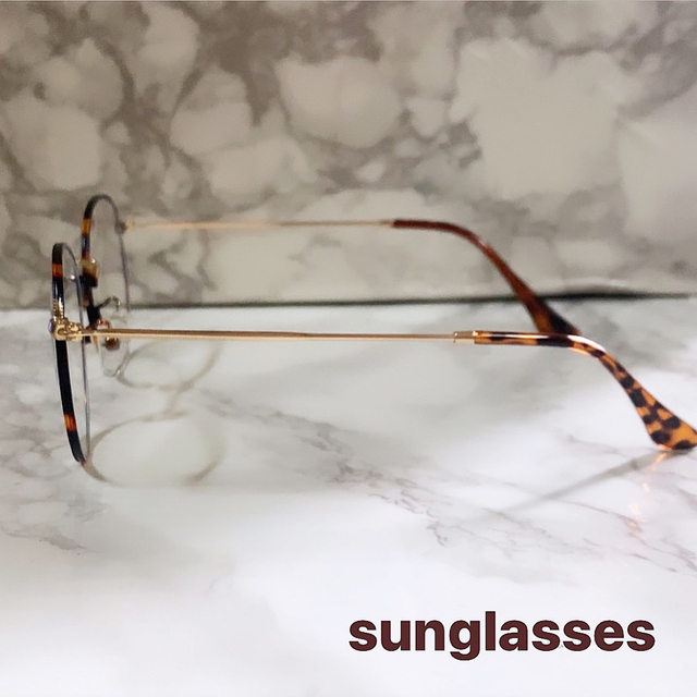 だてめがね メガネ めがね クリア ブルーライトカット サングラス  メンズ 男 メンズのファッション小物(サングラス/メガネ)の商品写真