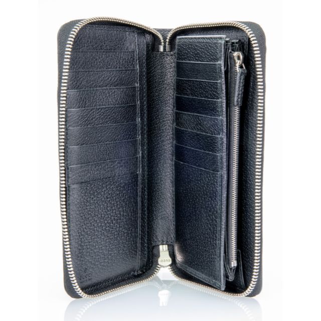 Gucci - グッチ ロゴストライプ ジップアラウンドウォレット Ref459138