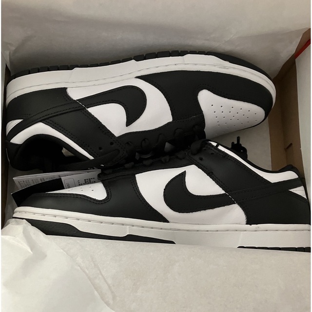 超美品！NIKE dunk low black/Whiteダンクパンダ28cm