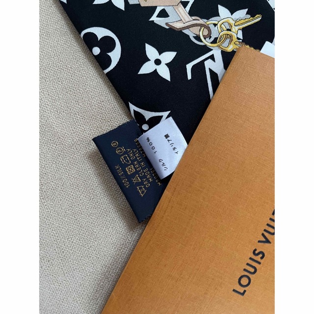 LOUIS VUITTONバンドーモノグラムコンフィデンシャル ノワール美品 LOUIS VUITTONバンドーモノグラムコンフィデンシャル ノワール美品